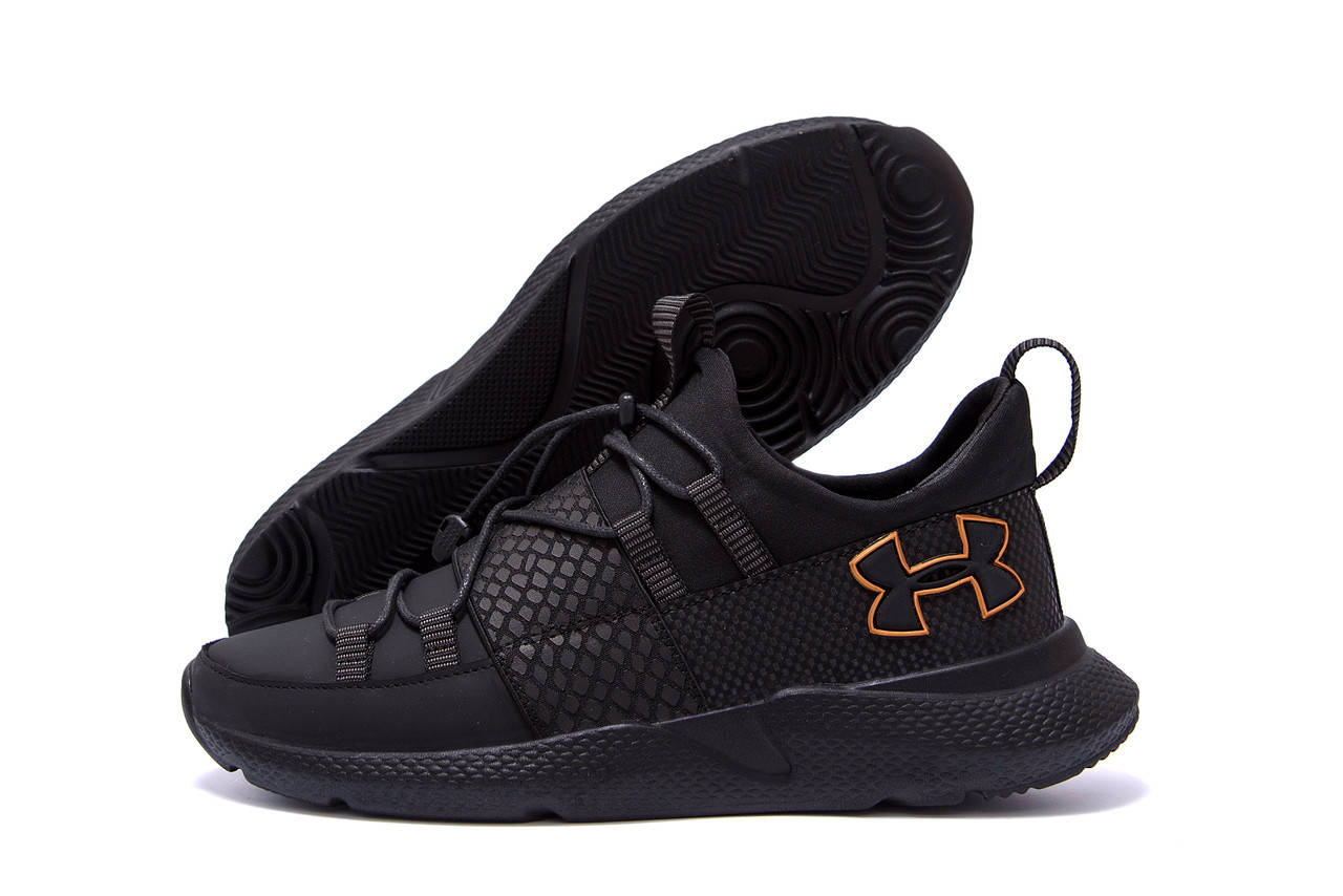 

Мужские кожаные кроссовки Under Armour, Черный