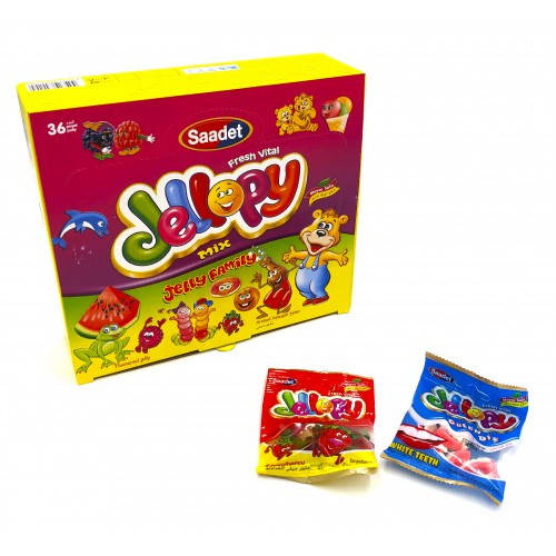 

Жевательный мармелад Jellopy 36шт.