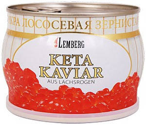 

Икра красная кеты 500гр. Lemberg
