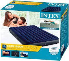

Надувной матрас Intex 64759, размер 203х152х25см, двухместный надувной матрас Интекс, Синий