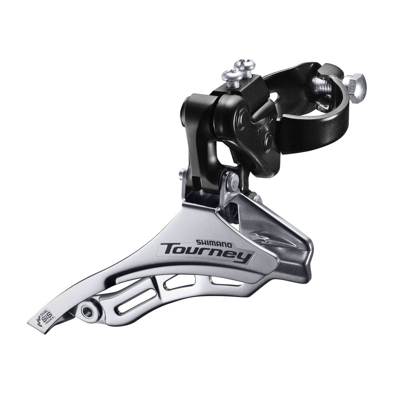 

Переключатель передний Shimano Tourney FD-TY300 верхняя тяга, 31.8 мм, 42Т