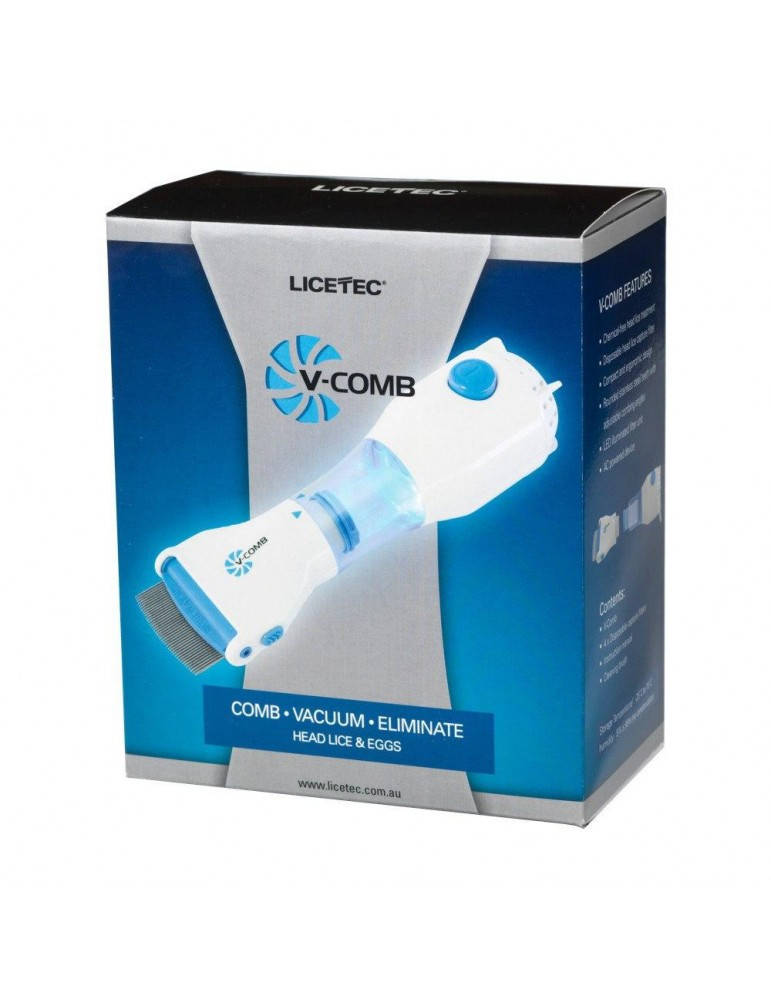 

Электрическая расческа для удаления вшей Licetec V-Comb ф