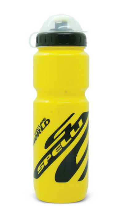 

Фляга велосипедная Spelli SWB-528 800 мл. желтая