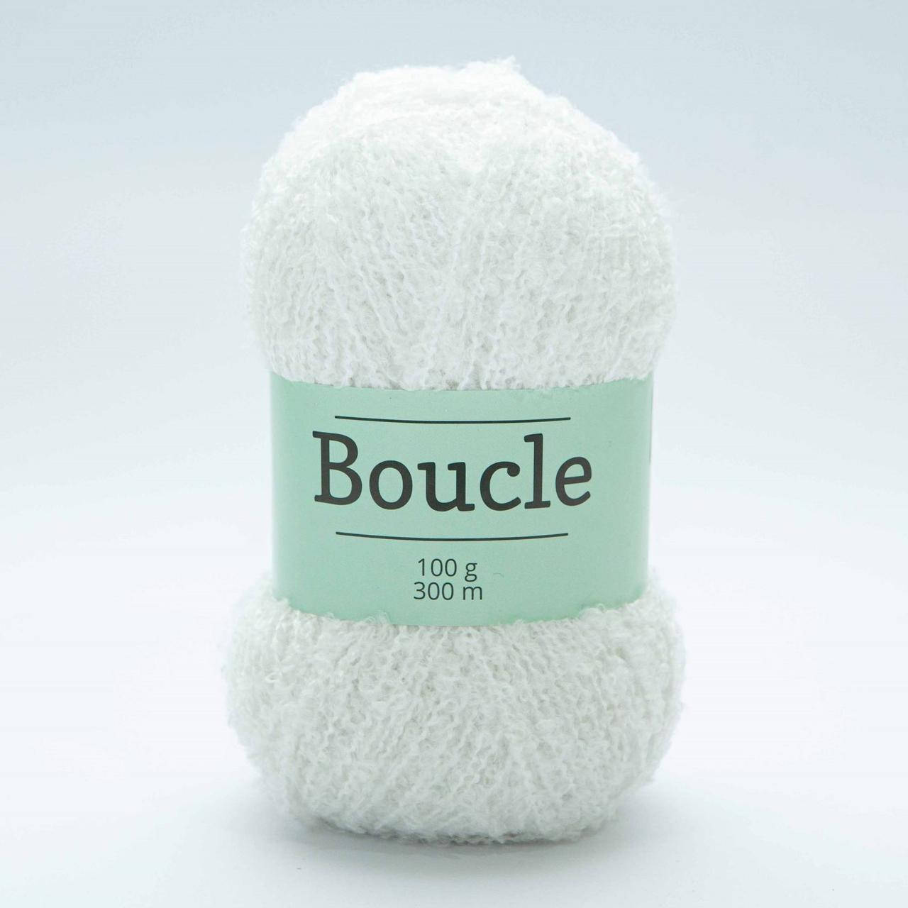 

Пряжа Avanti Boucle 6316 белый