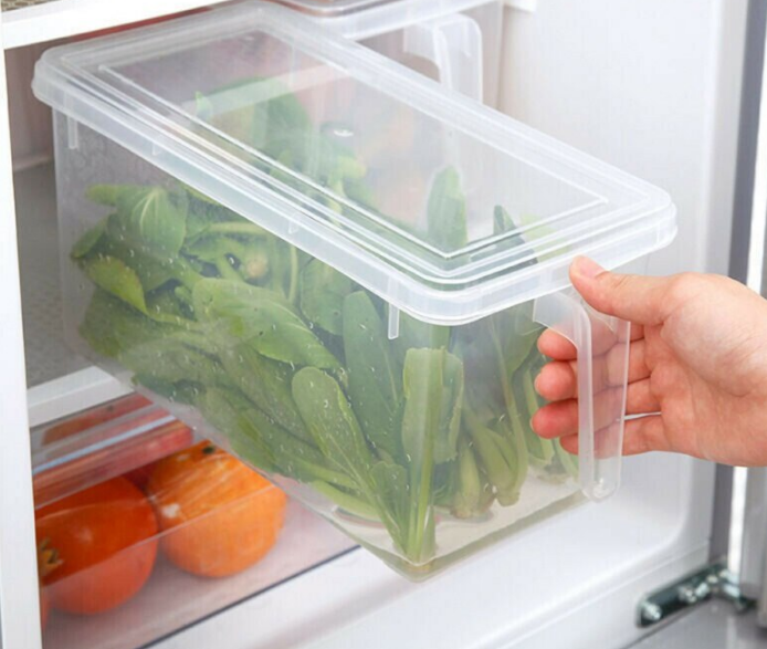 

Контейнер для хранения пищевых продуктов прозрачный с крышкой 31*15*13 см