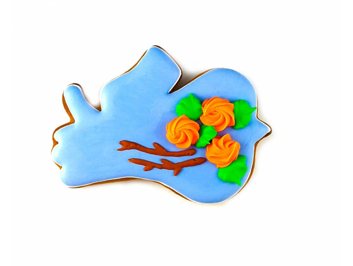 

Вырубка для пряников "Птичка 2"