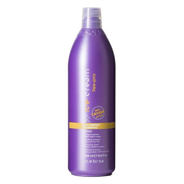 

Шампунь для жестких и непослушных волос Inebrya Ice Cream Liss-Pro Liss Perfect Shampoo 1000 мл.