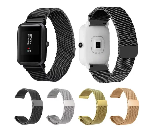 

Оригинальные ремешки миланская петля для Xiaomi Amazfit BIP / GTS