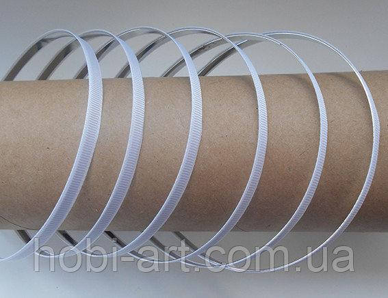 

Обруч 7мм метал репс білий