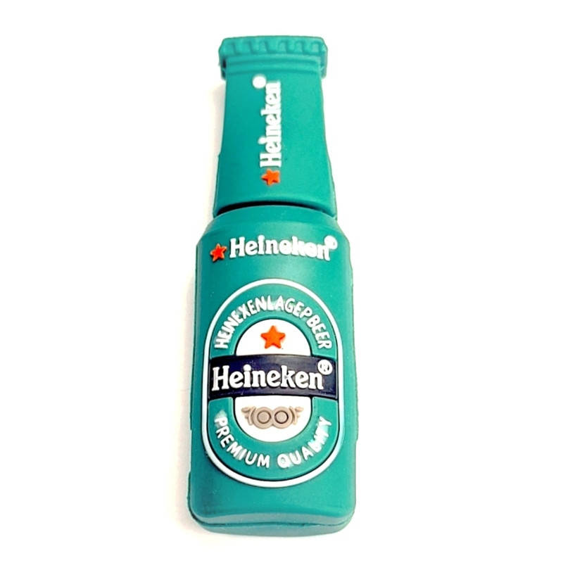 

USB флешка Flash-Heineken Beer, 64GB OTG, зелёный