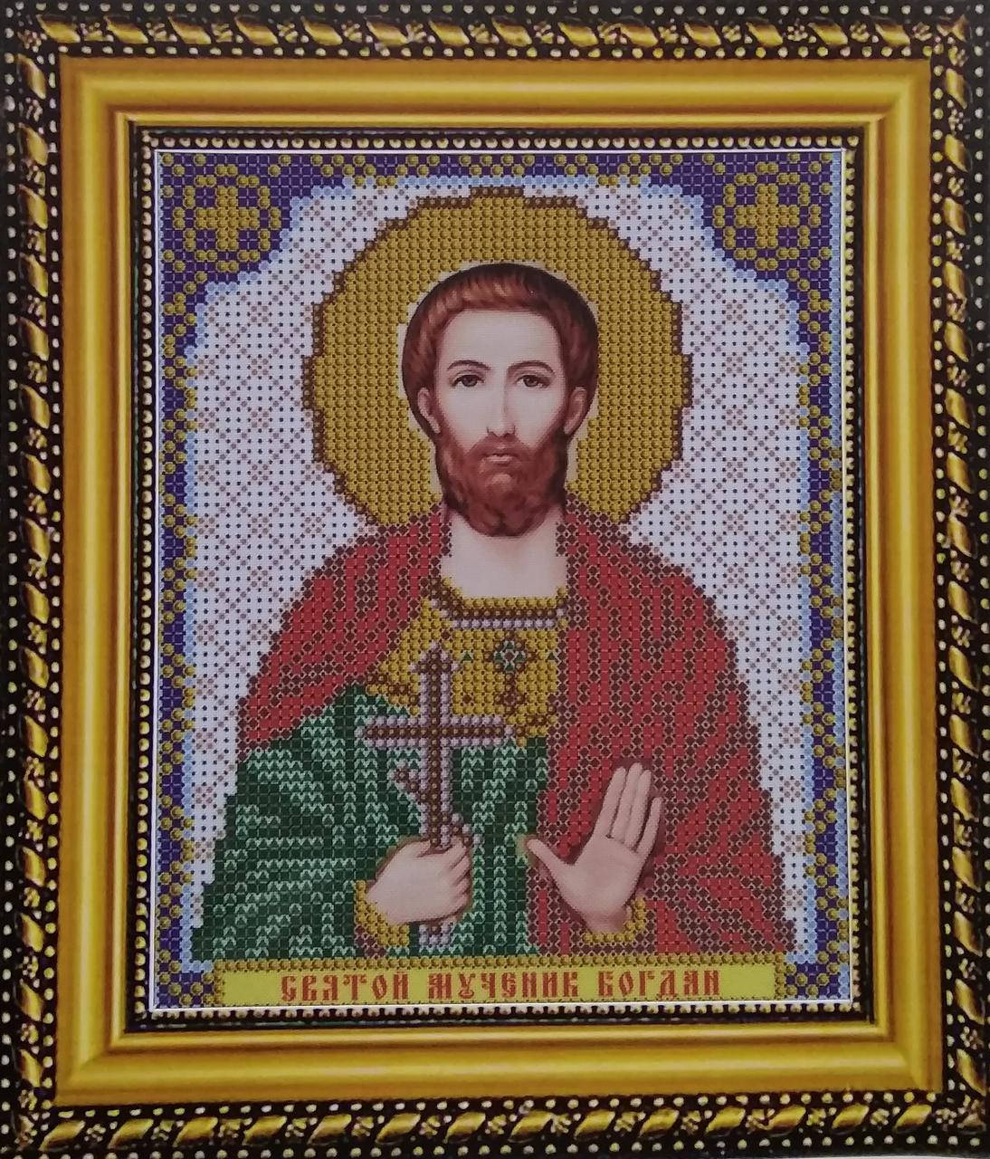 

Набор для вышивки бисером ArtWork икона Святой Мученик Богдан VIA 5094