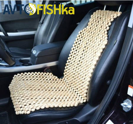 

Деревянная массажная накидка на сиденье автомобиля (нелакированая)