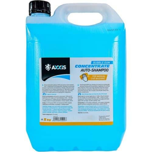 

Шампунь автомобильный Bubble Gum 5кг AXXIS (axxis-49)