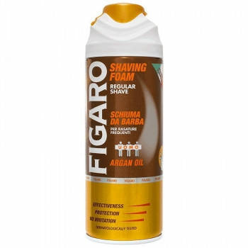 

Пена для бритья с маслом арганы Figaro Argan Oil Shaving Foam 400 мл