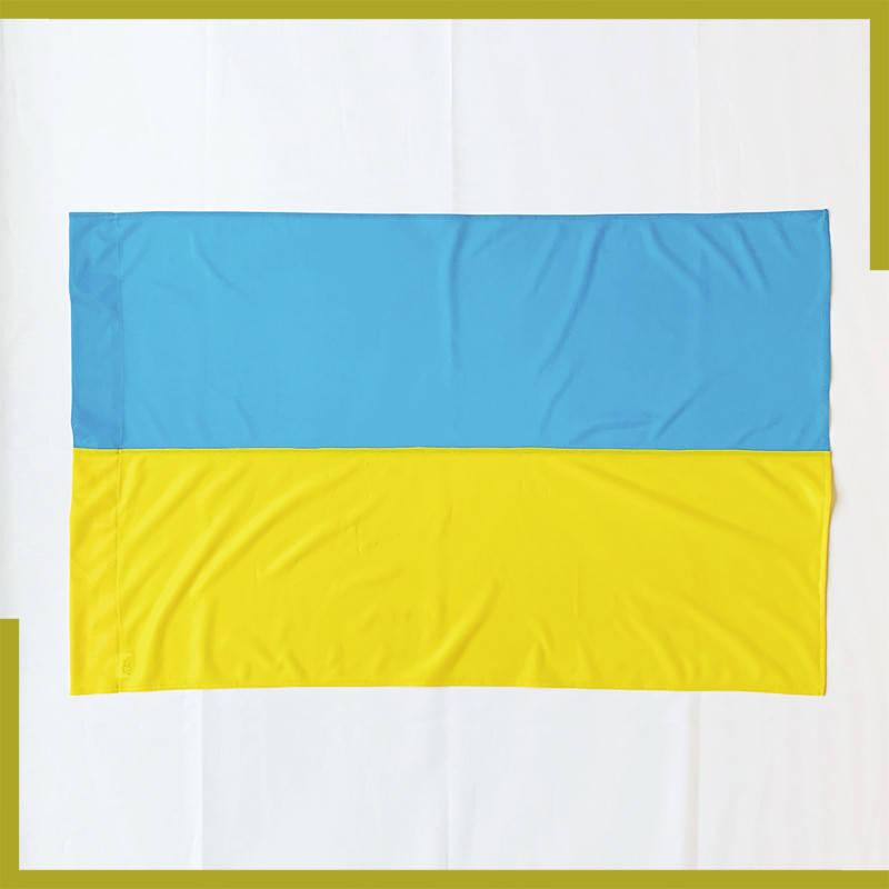 

Флаг Украины 140х90 см (светло-голубой)