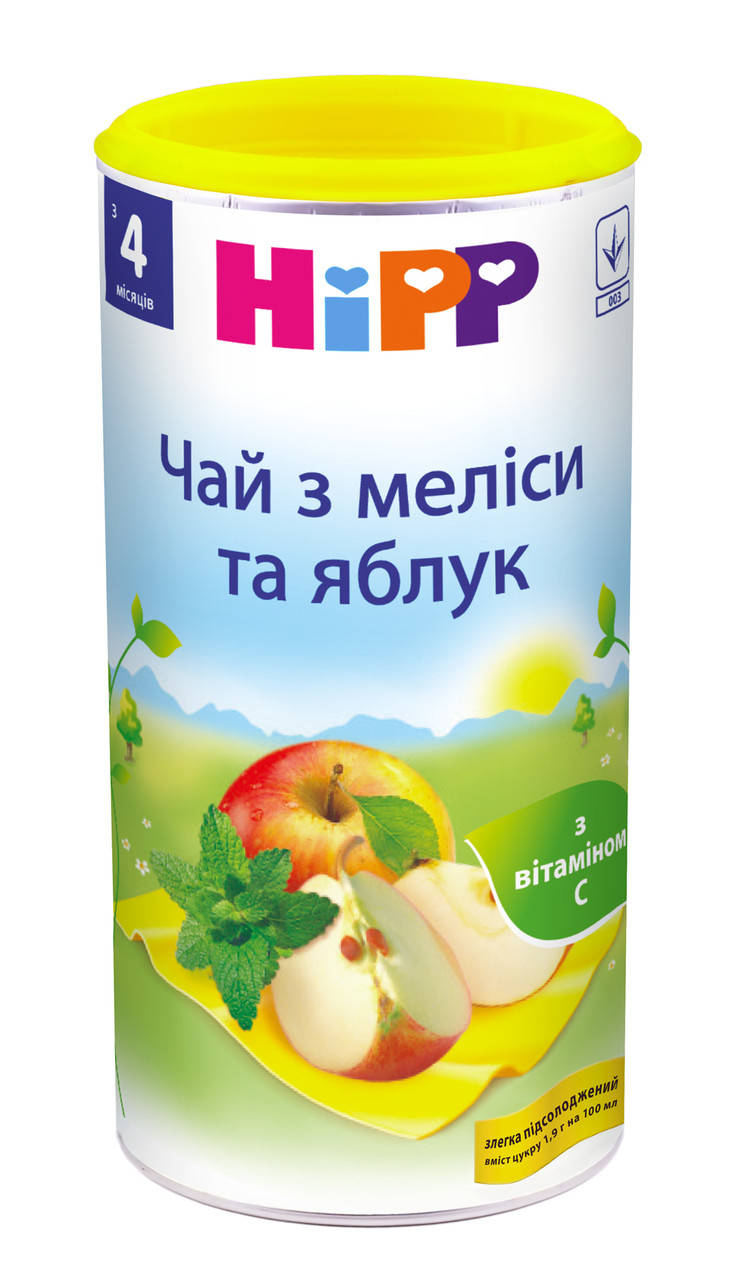 

Чай из мелисы и яблока Hipp, 200г