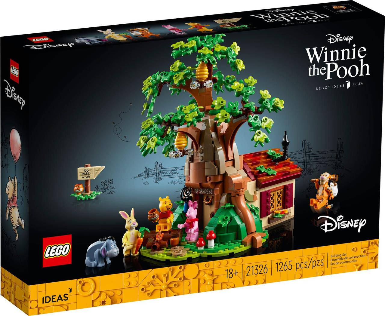 

Идеи LEGO 21326 - Винни Пух, Красный