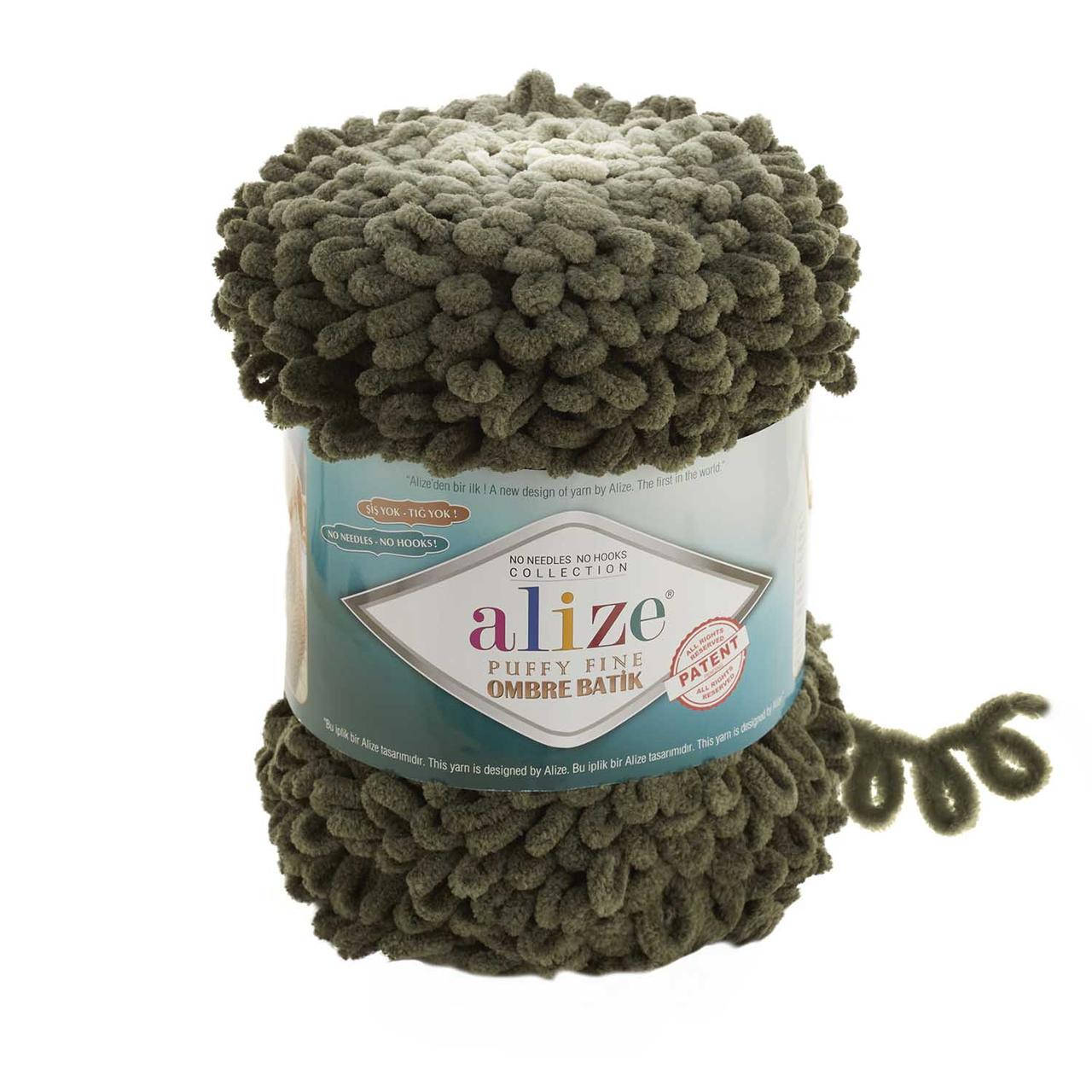

Alize Puffy Fine Ombre Batik , цвет 7299