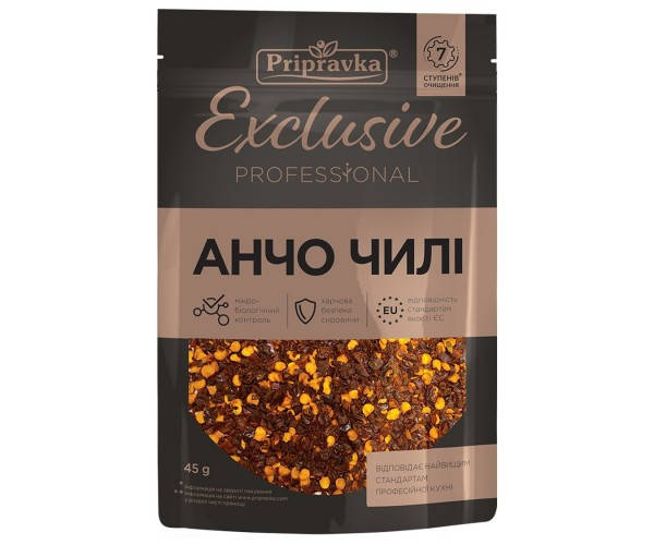 

Перець Анчо чилі Exclusive Professional 45 г "Приправка"