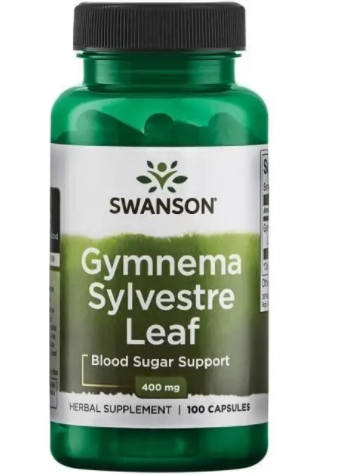 

Джимнема Сильвестра, Gymnema Sylvestre Leaf, Swanson, 400 мг, 100 капсул (SWV-01983)