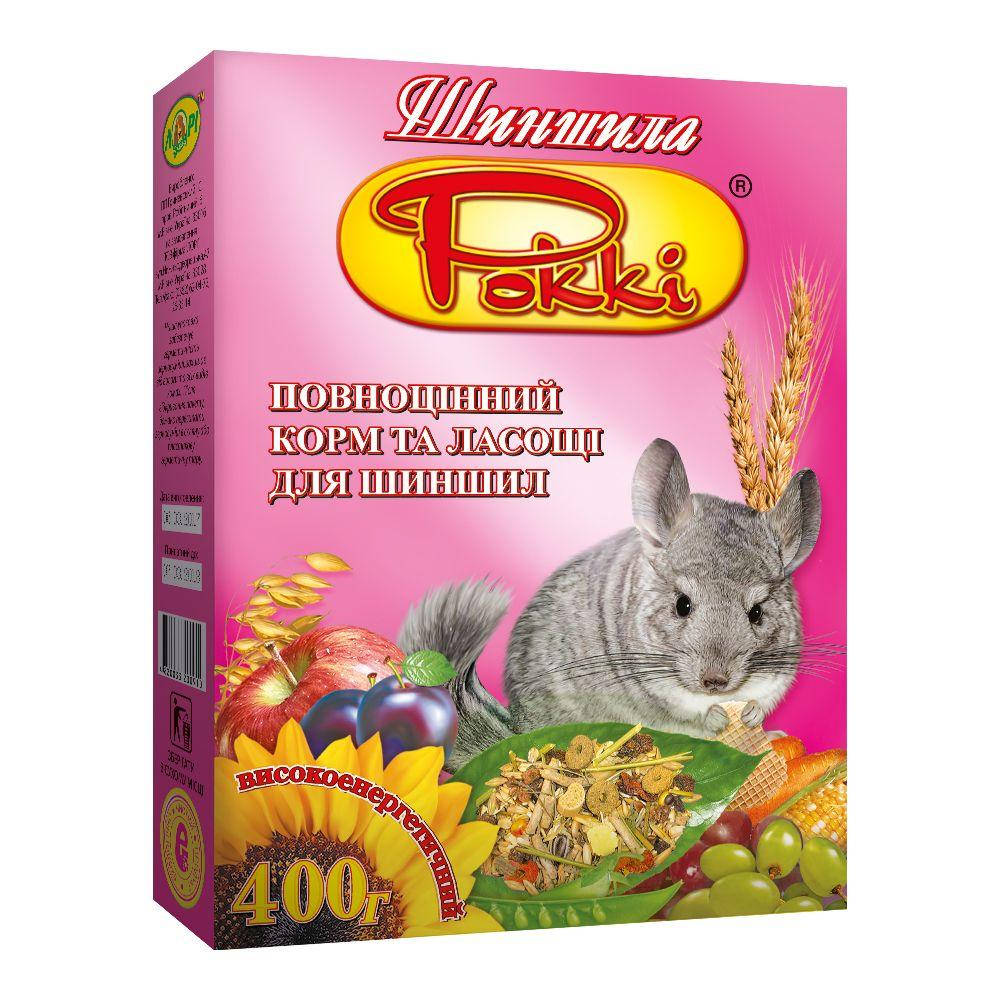 

Корм Рокки для шиншилл, 400г