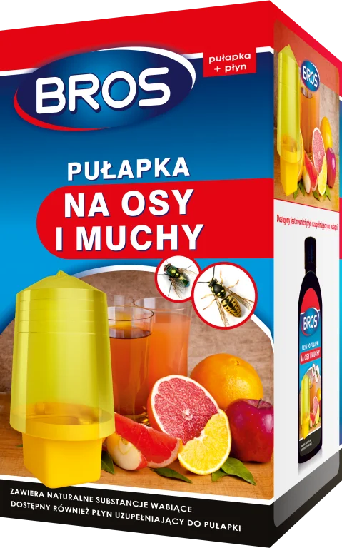 

Ловушка для ос и мух с жидкостью Bros KJ3477