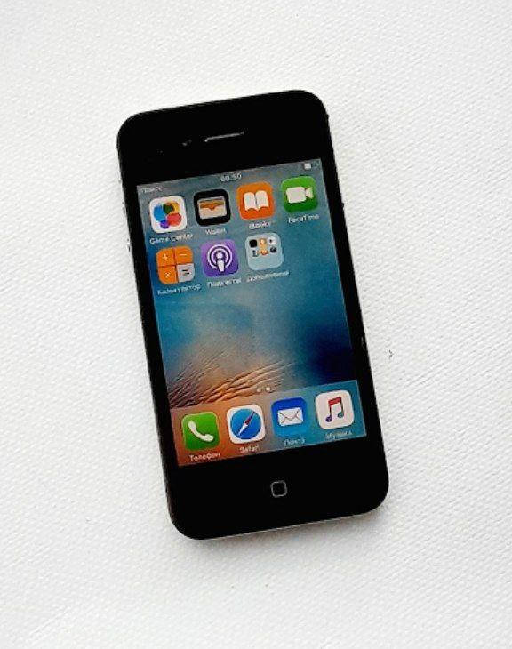 

Смартфон Apple iPhone 4s black 16gb б.у original, Черный