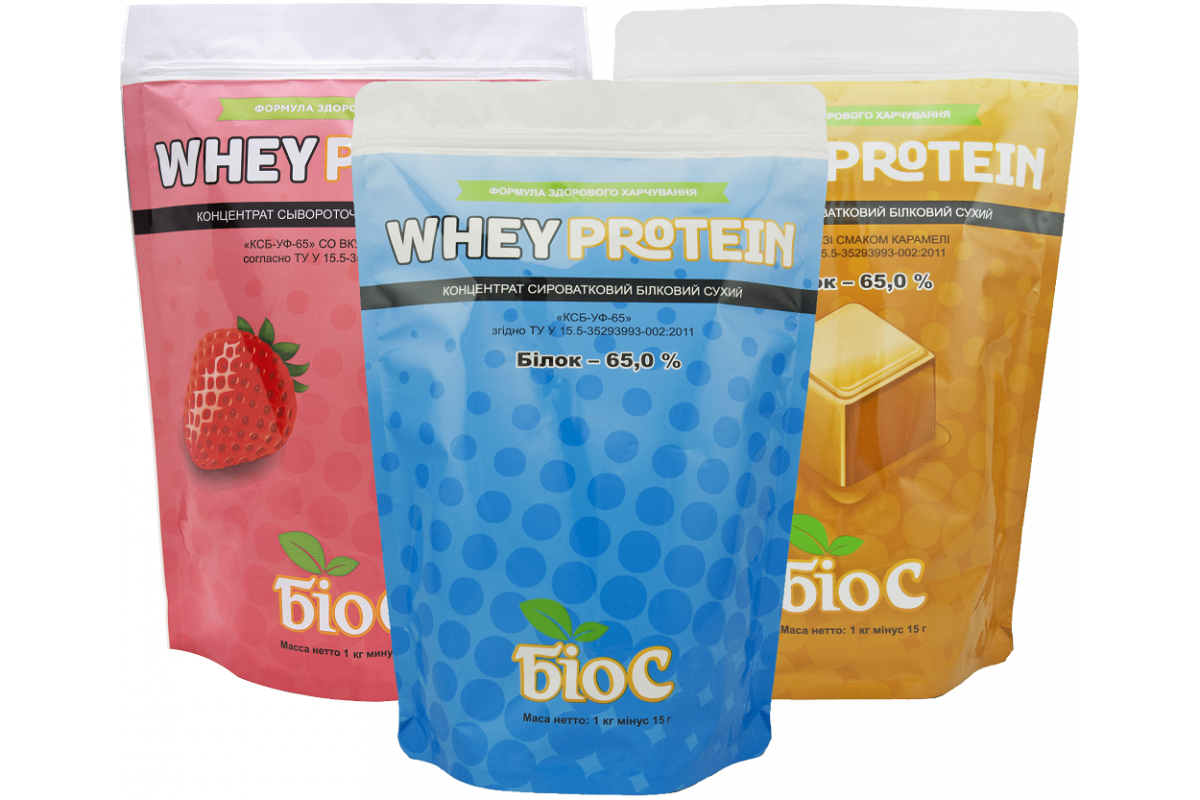 

Протеин БиоС WHEY Pro 65 1кг (клубника, ваниль, банан, шоколад, лесная ягода, карамель, мята с шоколадом)