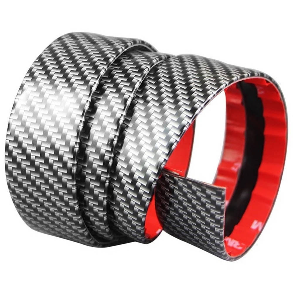 

Молдинг защитный декоративный ZiRy carbon-3D 3см 1м