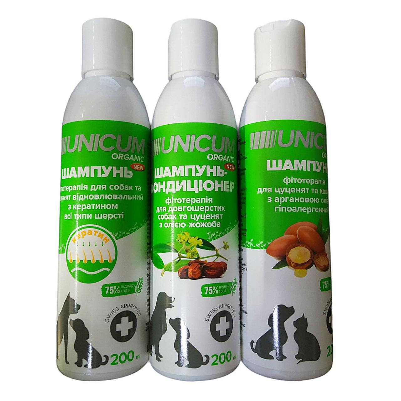 

Шампунь Unicum Organic для собак 200мл