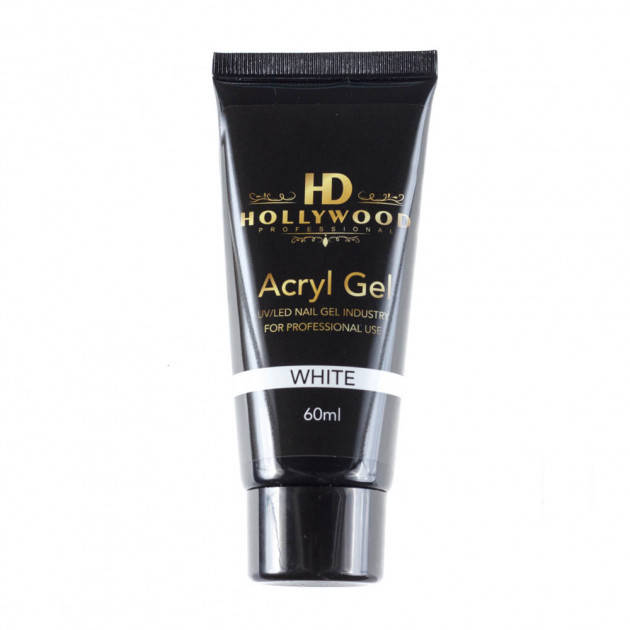 

Acryl Gel\Polygel Акригель \Полигель Hollywood white (белый)