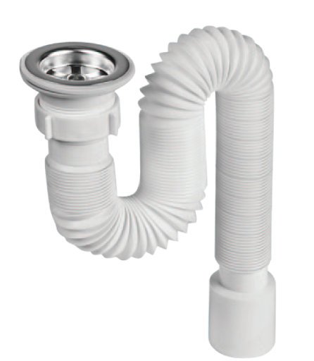 

Сифон-гофра ПВХ L-1,2 SoloPlast Г-0106