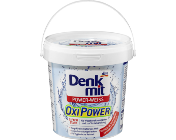 

Denkmit Oxi Power Power-WEISS - пятновыводитель для белого, ведро