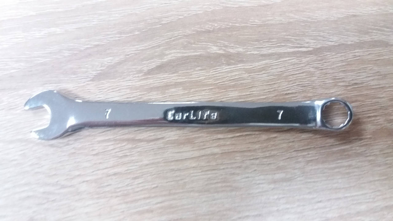 

​​​​​​​Ключ комбинированный carlife 7 мм