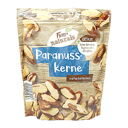 

Горішки Фермер бразильський горіх Fermer paranuss-kerne 200g 40шт/ящ (Код : 00-00011987)