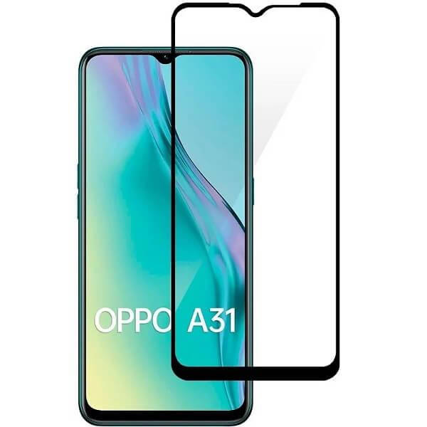 

Защитное стекло для Oppo A31 на экран 5д HQ защитное стекло на телефон оппо а31 черное HQG, Черный
