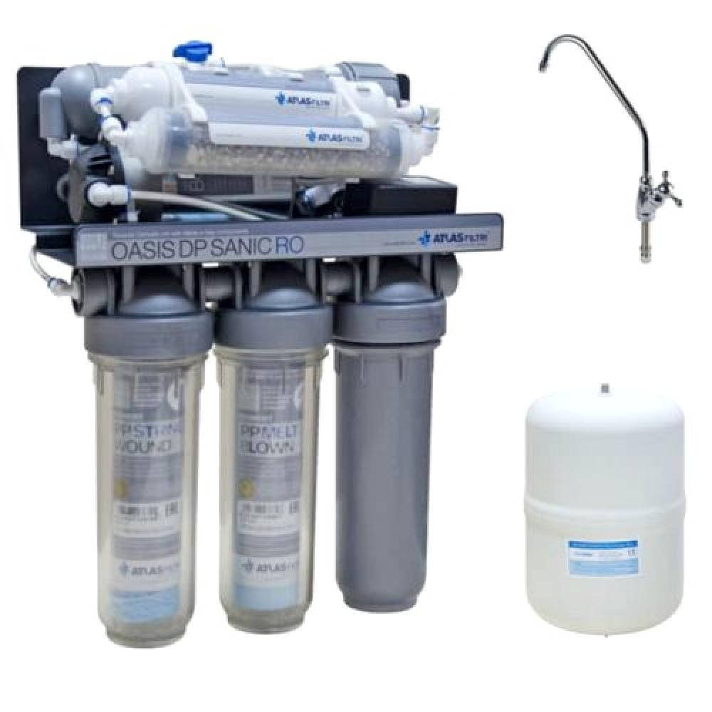 

Система обратного осмоса Atlas Filtri OASIS DP SANIC PUMP с насосом и минерализатором