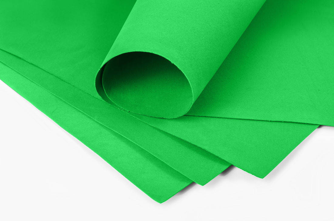 

Фоамиран иранский флористический 60х70 см, светло-зеленый