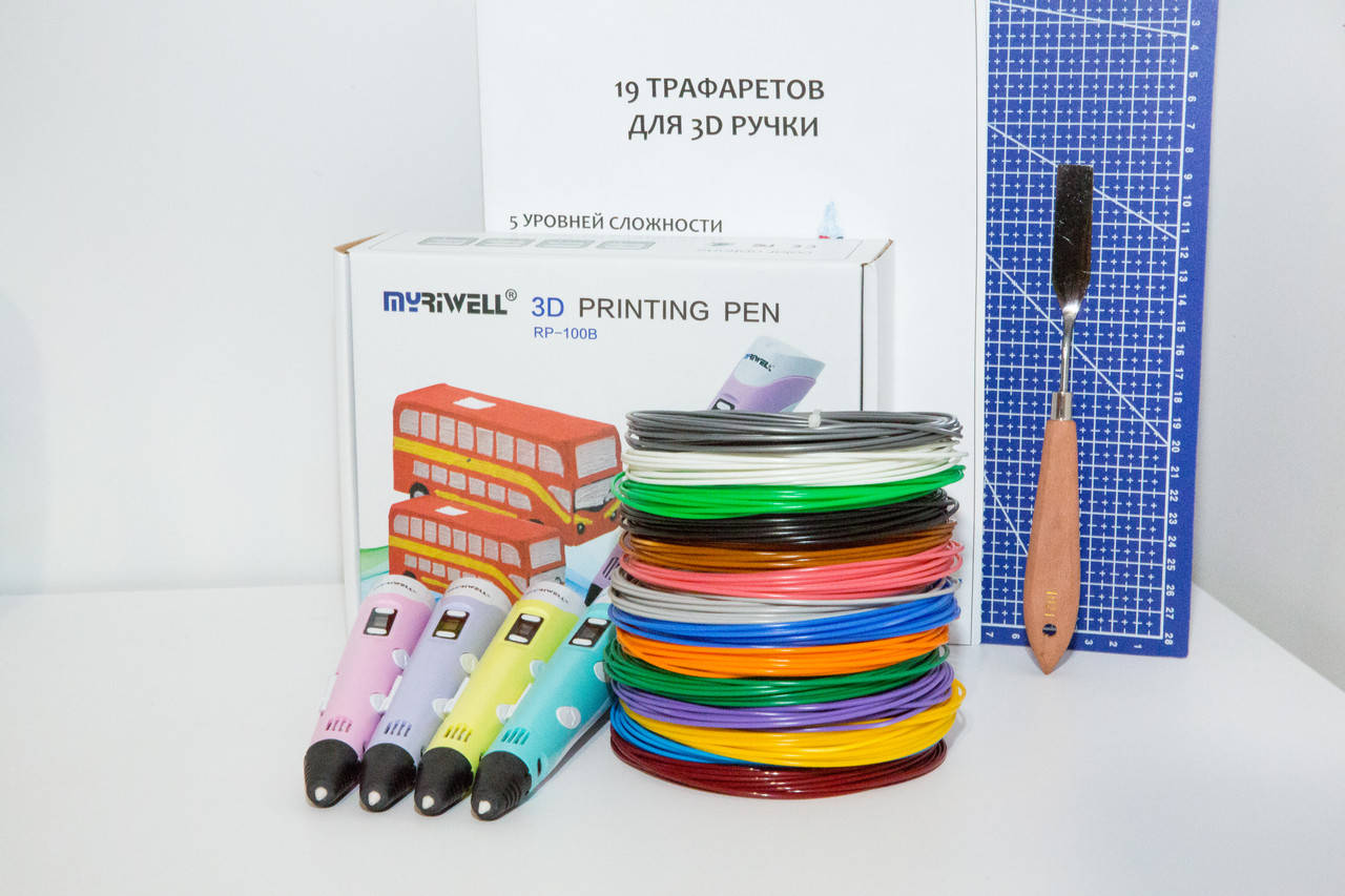 

3D ручка MyRiwell 2 RP100B (ABS/PLA) Оригинальная