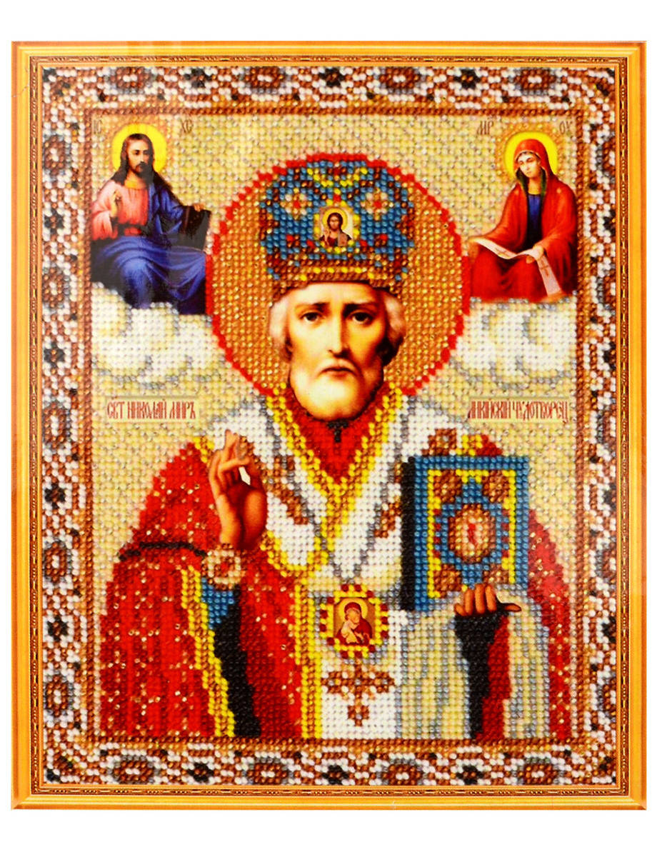 

Николай чудотворец - алмазная мозаика