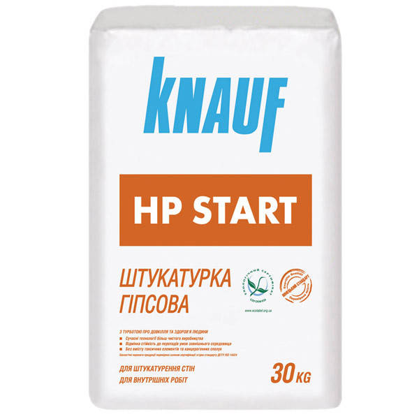 

Штукатурка Knauf HP-Start (HP СТАРТ), (30 кг), Белый