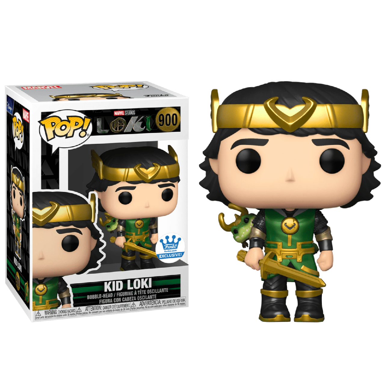 

Фигурка Фанко Поп Локи Локи ребенок Funko Pop Loki Kid Loki 10 см Serial L L 900