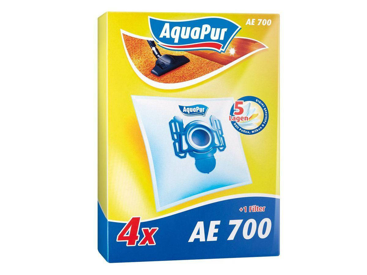 

Набор мешков для пылесоса AquaPur AE 700 (4 шт.) + 1 фильтр