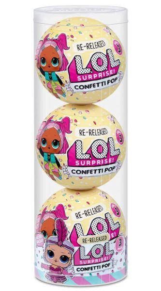 

Набор кукол ЛОЛ Конфетти 3 шт L.O.L. Surprise! Confetti Pop 3 Pack Showbaby