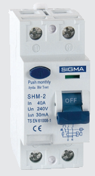 

УЗО диф реле 40 А, 300 мА двухполюсное двухфазное