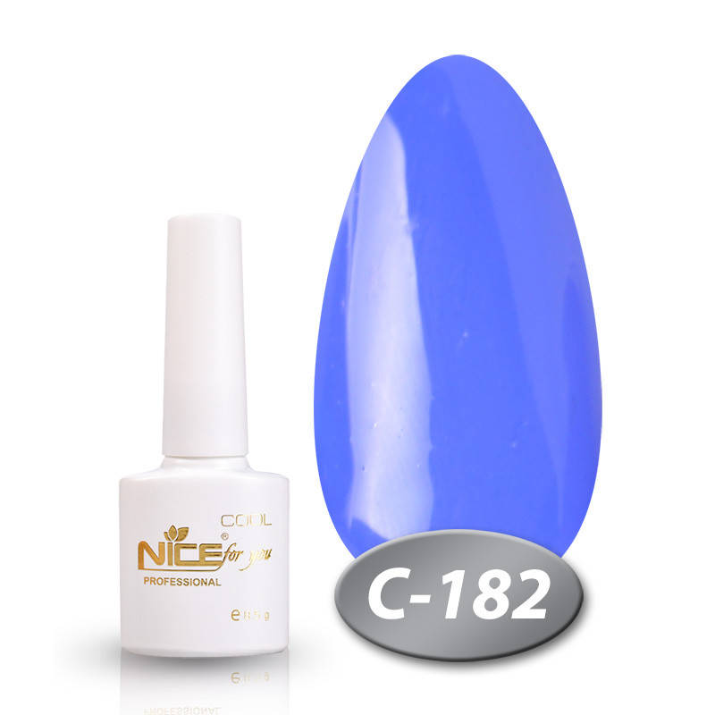 

Гель-лак Nice for you Cool С-182 незабудка 8,5 мл