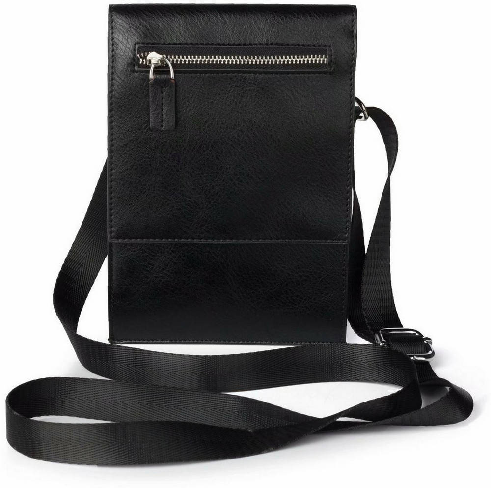 

Сумка чехол для телефона Zipper (13х19 см) Black, Черный