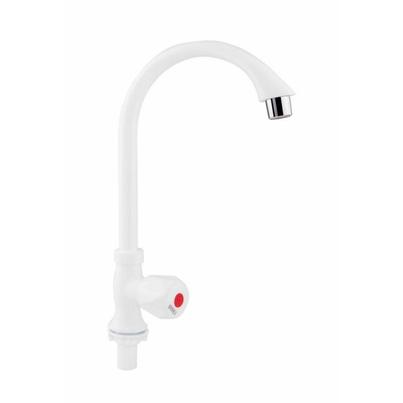 

Кран на одну воду для кухни Brinex BW 269, Белый