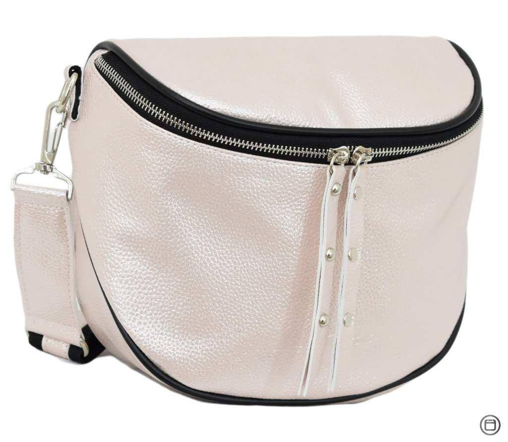 

Женская сумка кроссбоди Case 603 перламутр пудра н, Бежевый