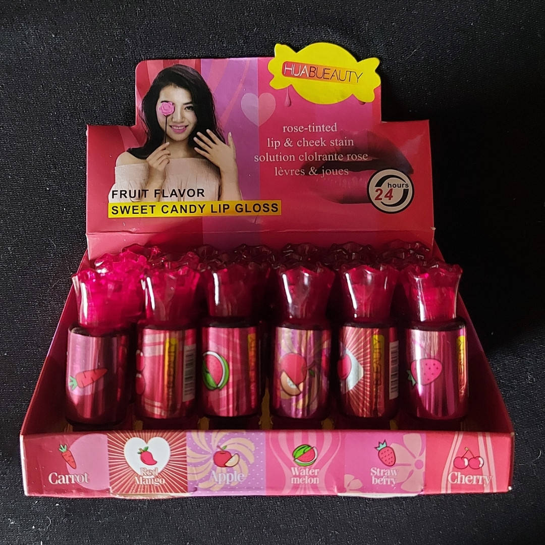 

Помада тинт для губ фруктовый Huda Beauty 24 часа